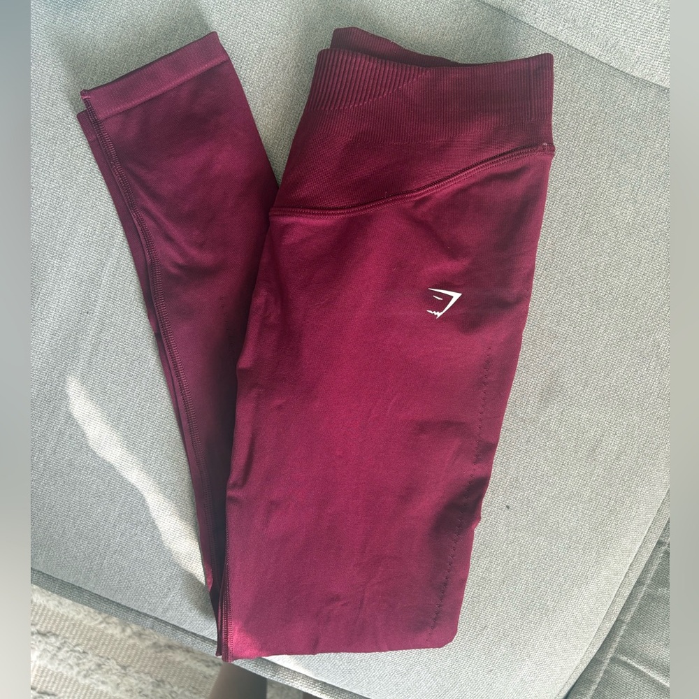 Sweat Seamless Leggings - Plum Pink
